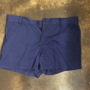Navy shorts